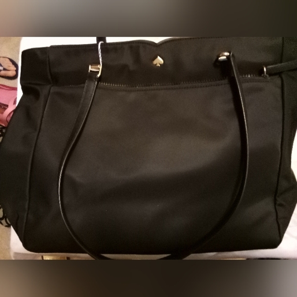 Kate Spade Black Tote Perfect Condition 12" X 18" X 6" - Picture 1 of 4